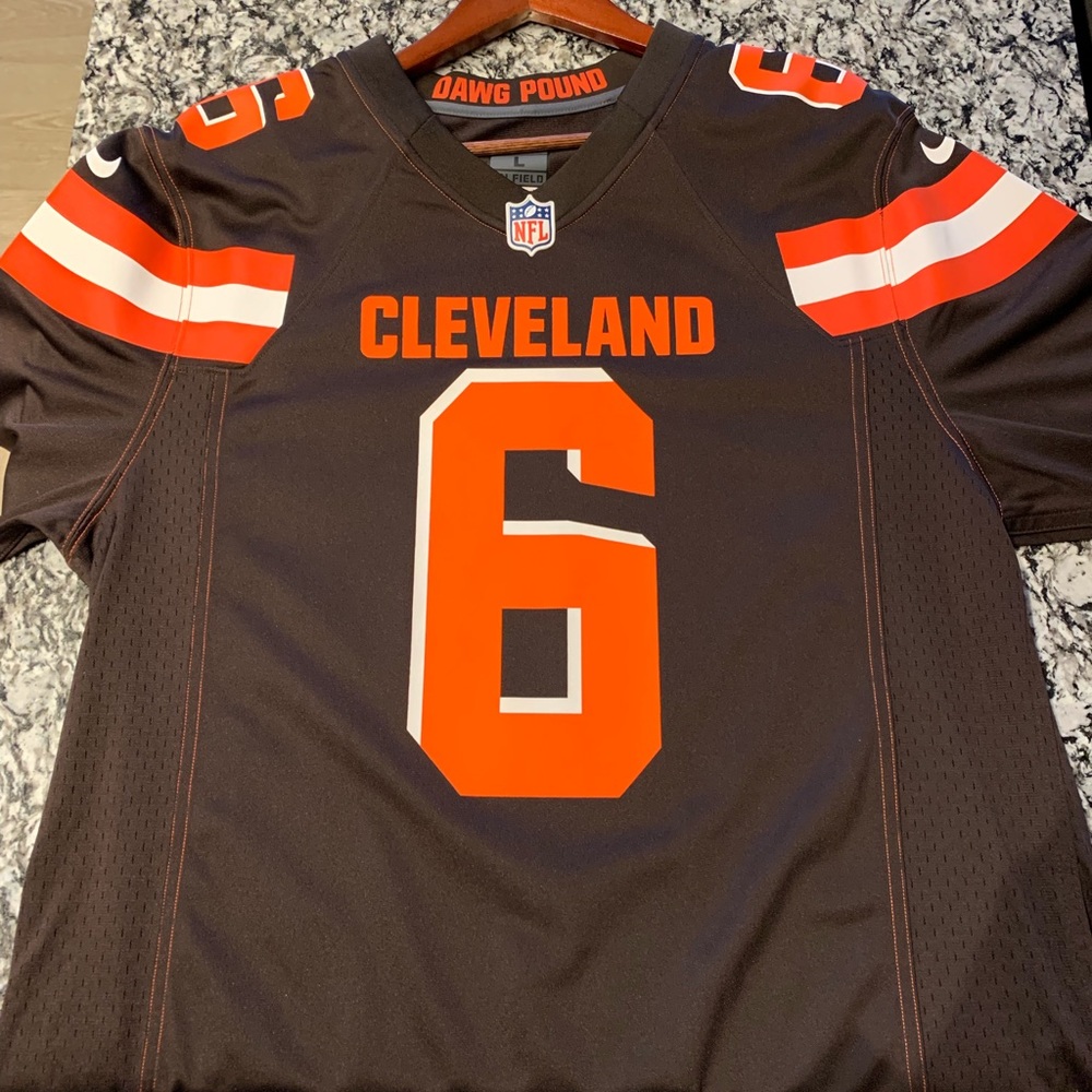 Baker mayfield authentic jersey